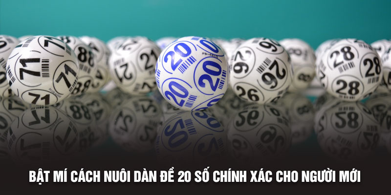 Dàn đề 20 số